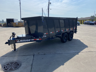 New Lamar 14' Dump Trailer