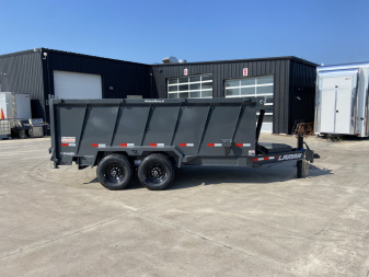 New Lamar 14' Dump Trailer