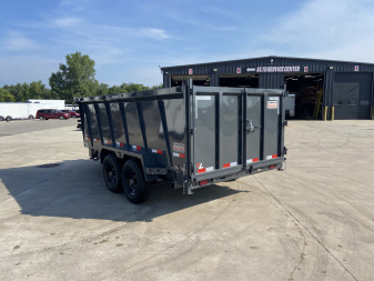 New Lamar 14' Dump Trailer