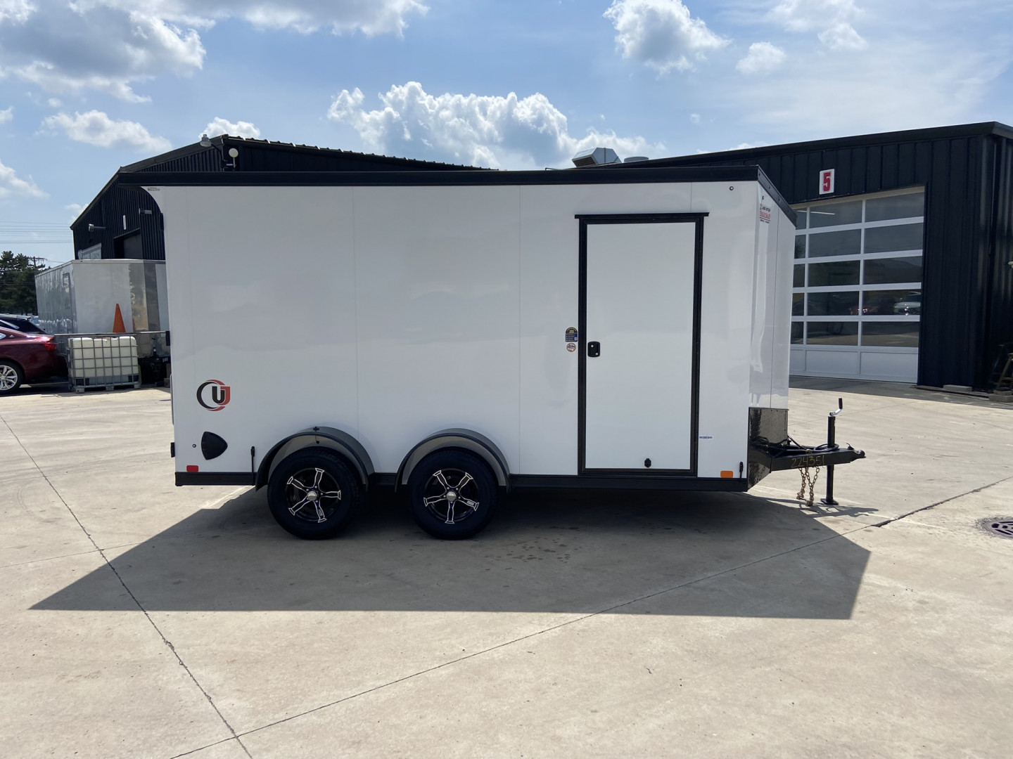 New United 14' V-Nose Enclosed Cargo Trailer