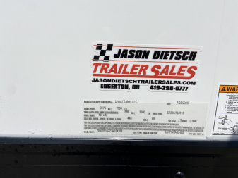 New United 14' V-Nose Enclosed Cargo Trailer