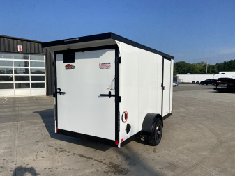 New United 12' UJ V-Nose Enclosed Cargo Trailer