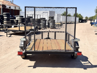 New 2026 KARA 5-8 Ramp Gate Utility W/ Folding Sides 3K GVWR