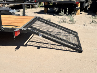 New 2026 KARA 5-8 Ramp Gate Utility W/ Folding Sides 3K GVWR