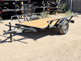 New 2026 KARA 5-8 Ramp Gate Utility W/ Folding Sides 3K GVWR