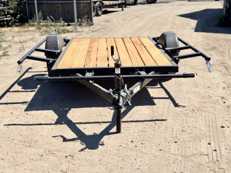 New 2026 KARA 5-8 Ramp Gate Utility W/ Folding Sides 3K GVWR