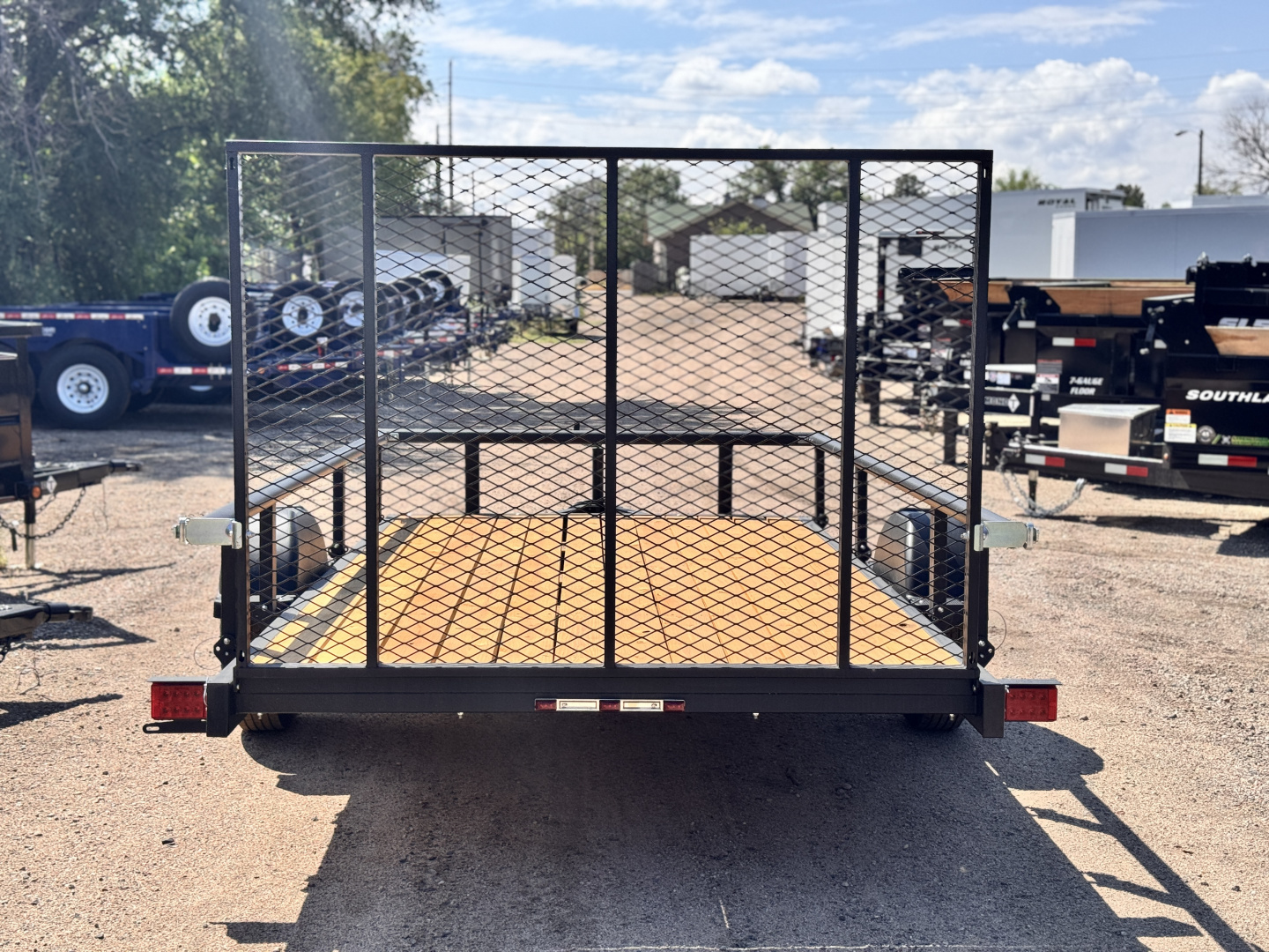 New 2026 KARA 6-12 Ramp Gate Utility W/ Folding Sides 3K GVWR