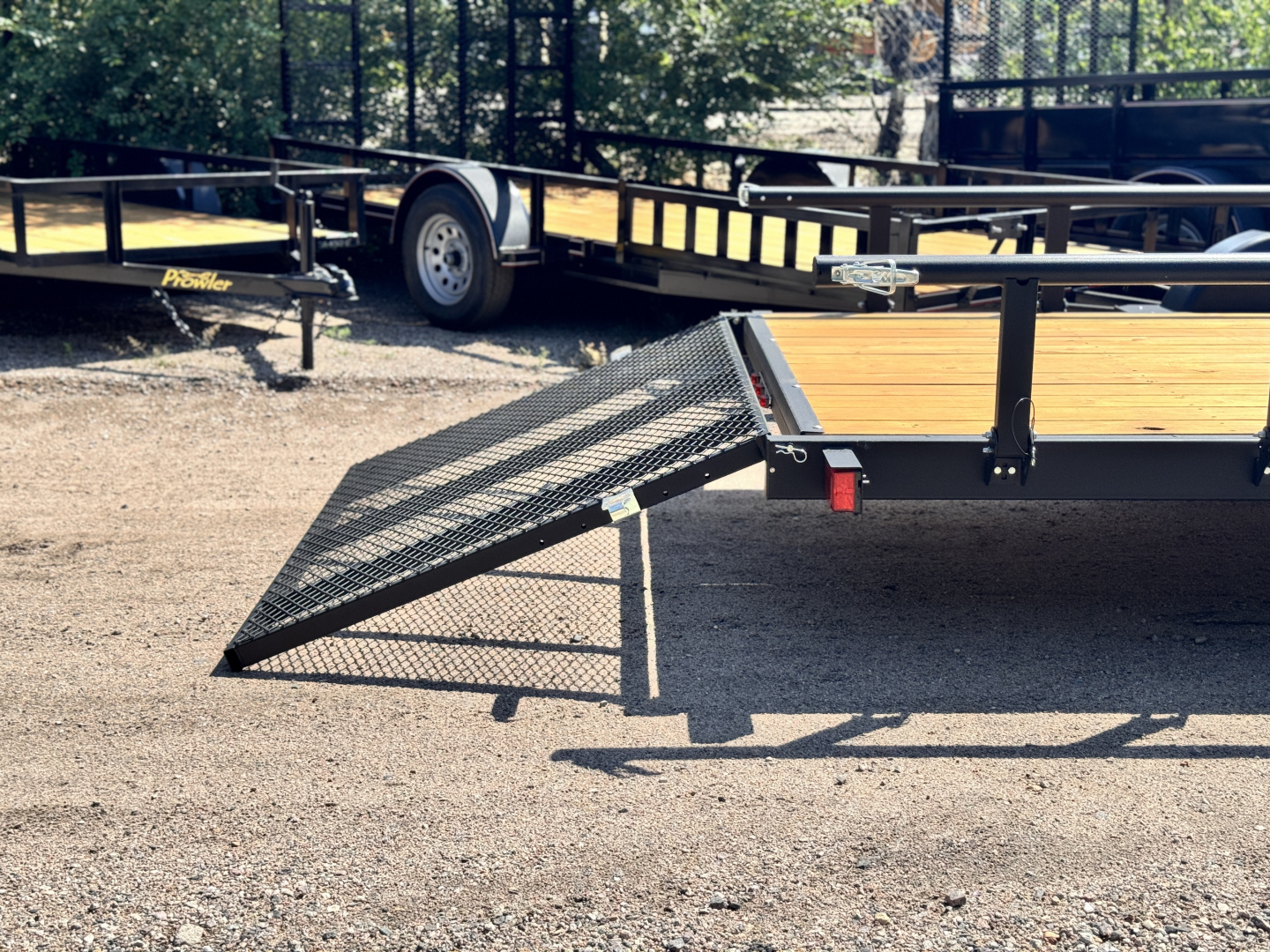 New 2026 KARA 6-12 Ramp Gate Utility W/ Folding Sides 3K GVWR