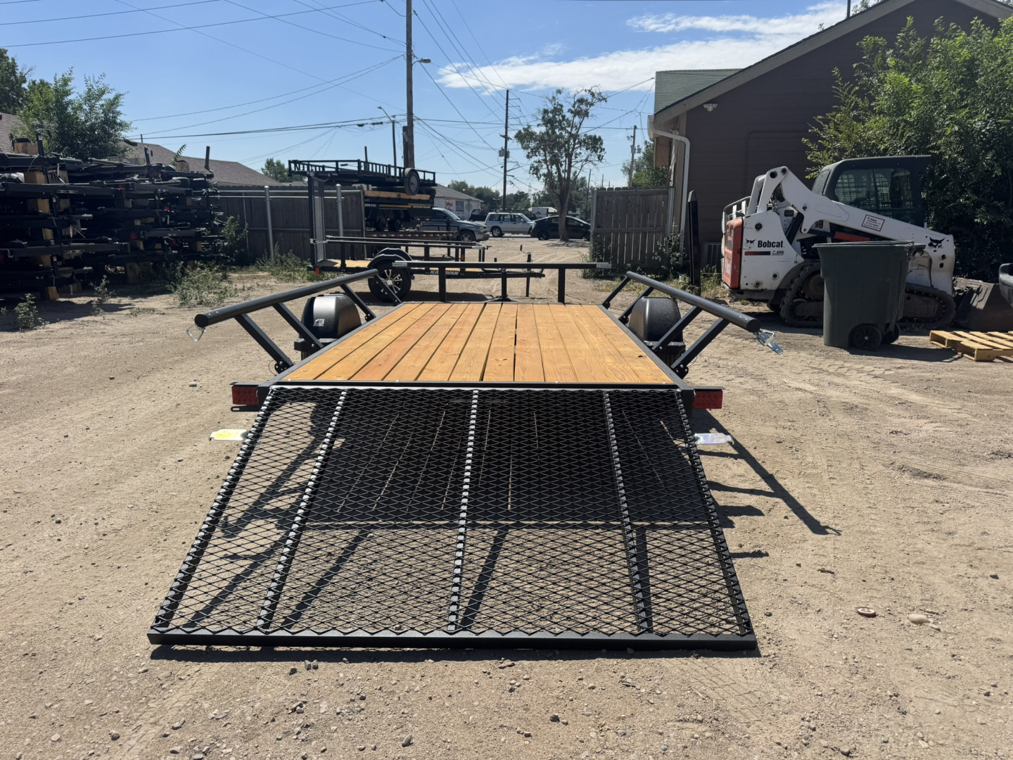 New 2026 KARA 6-12 Ramp Gate Utility W/ Folding Sides 3K GVWR