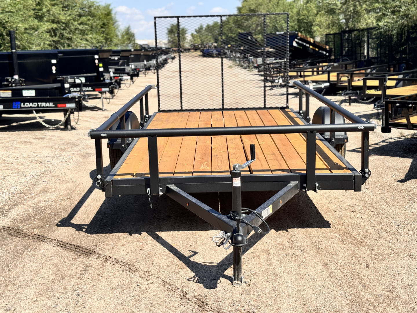 New 2026 KARA 6-12 Ramp Gate Utility W/ Folding Sides 3K GVWR