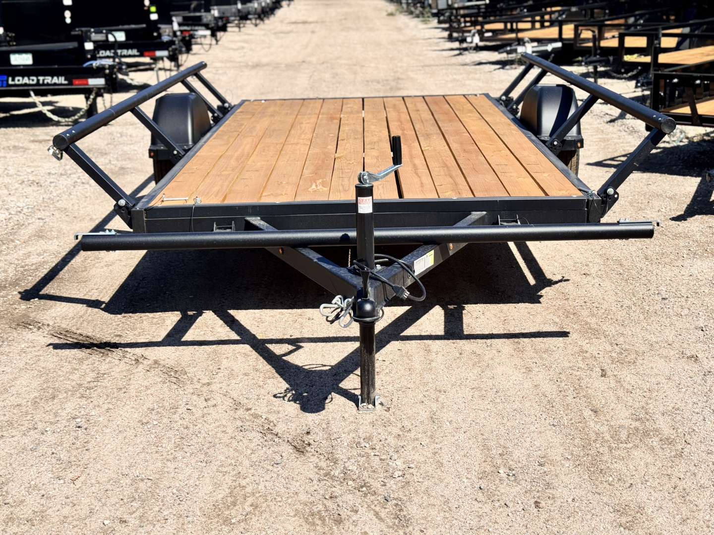New 2026 KARA 6-12 Ramp Gate Utility W/ Folding Sides 3K GVWR