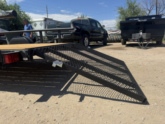 New 2026 KARA 6-12 Ramp Gate Utility W/ Folding Sides 3K GVWR