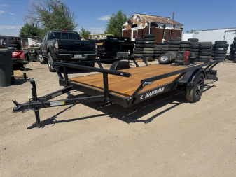 New 2026 KARA 6-12 Ramp Gate Utility W/ Folding Sides 3K GVWR