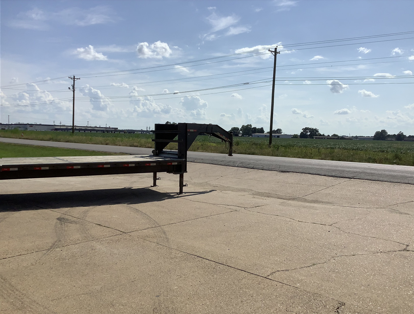 Used 2020 Delta Trailers 30+5 14K Gooseneck Flatbed