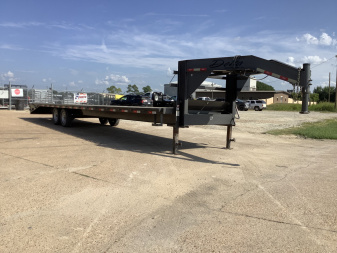 Used 2020 Delta Trailers 30+5 14K Gooseneck Flatbed