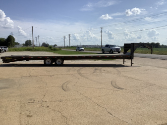 Used 2020 Delta Trailers 30+5 14K Gooseneck Flatbed