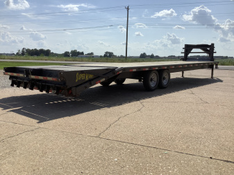 Used 2020 Delta Trailers 30+5 14K Gooseneck Flatbed