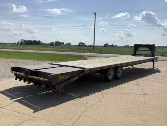 Used 2020 Delta Trailers 30+5 14K Gooseneck Flatbed