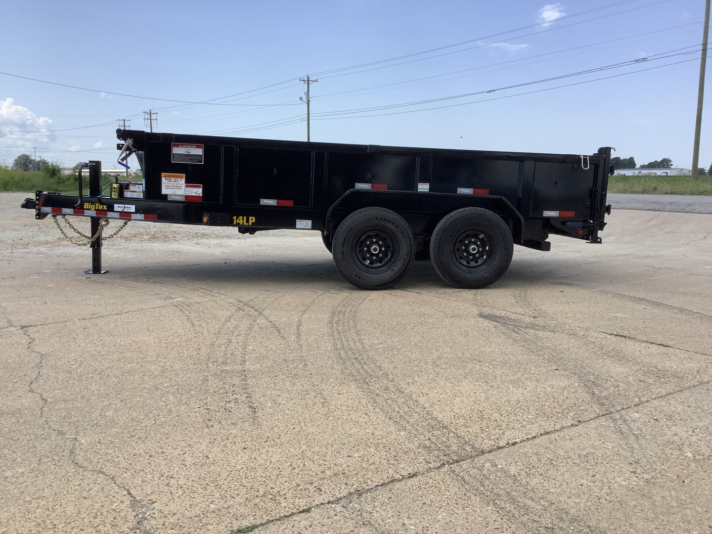 New 2026 Big Tex Trailers 14LP 83x14x2 (14K) Heavy Duty Ultra Low Profile Dump