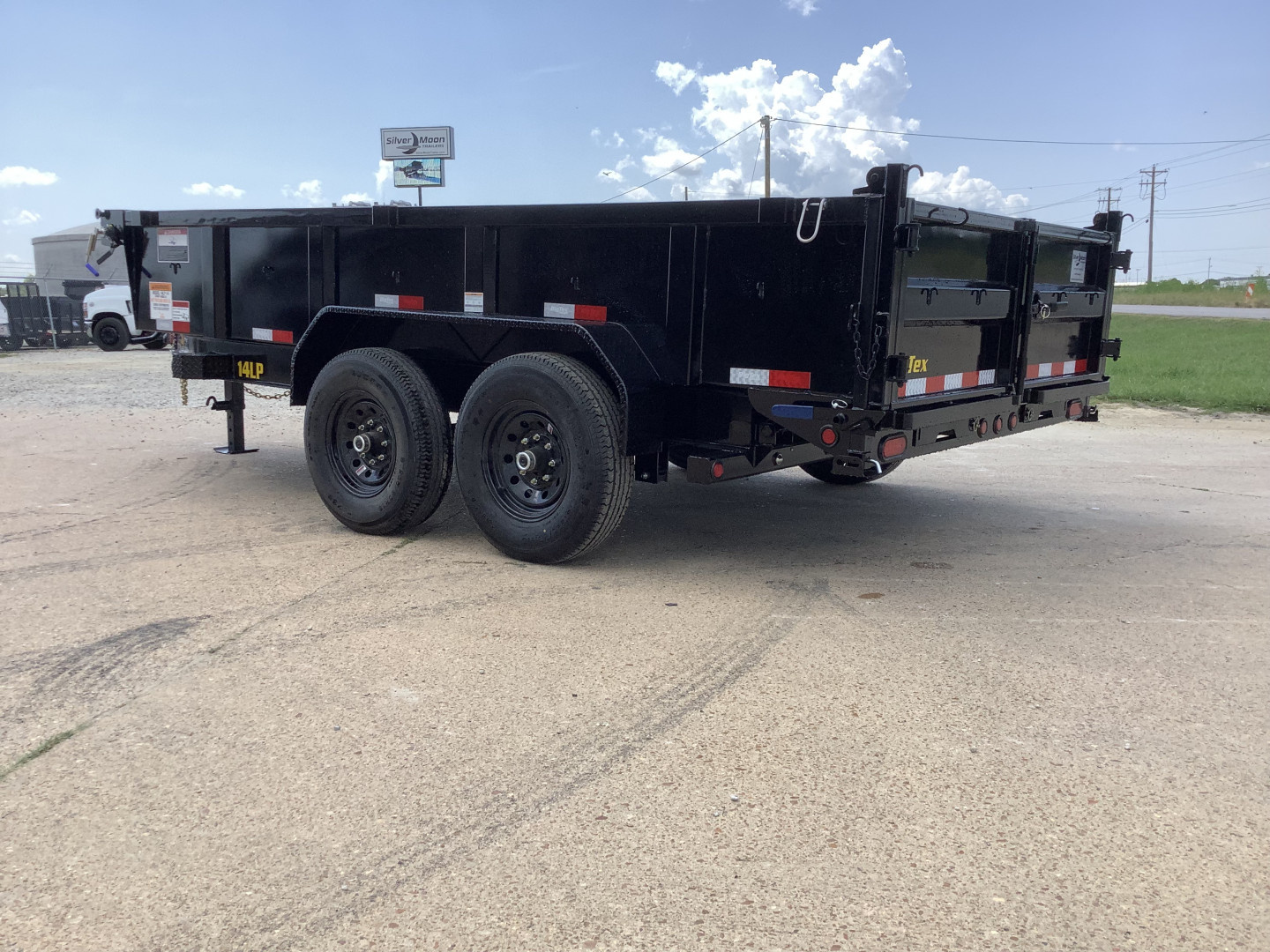 New 2026 Big Tex Trailers 14LP 83x14x2 (14K) Heavy Duty Ultra Low Profile Dump