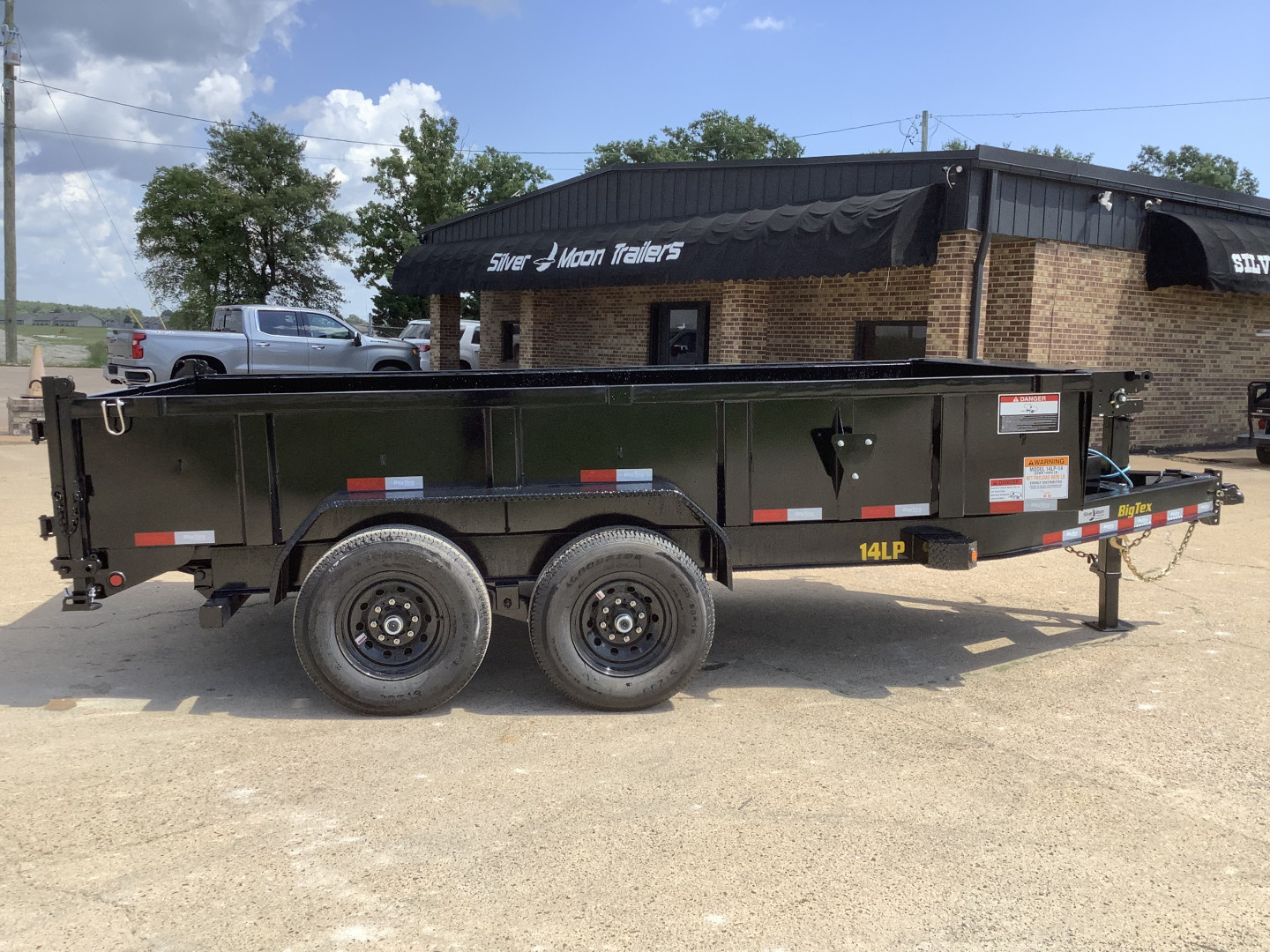 New 2026 Big Tex Trailers 14LP 83x14x2 (14K) Heavy Duty Ultra Low Profile Dump