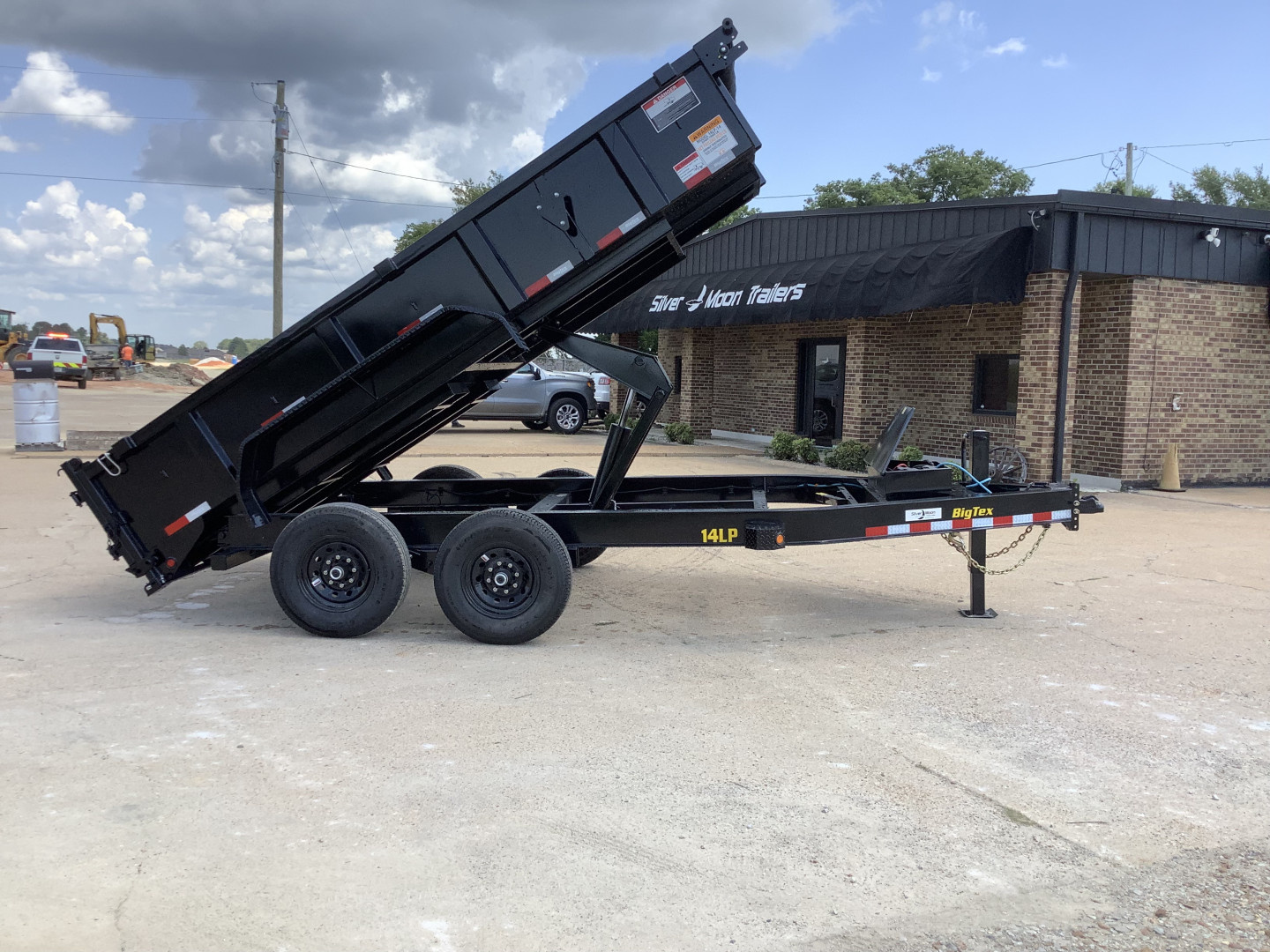 New 2026 Big Tex Trailers 14LP 83x14x2 (14K) Heavy Duty Ultra Low Profile Dump