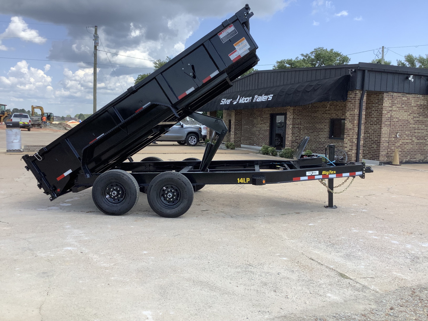 New 2026 Big Tex Trailers 14LP 83x14x2 (14K) Heavy Duty Ultra Low Profile Dump