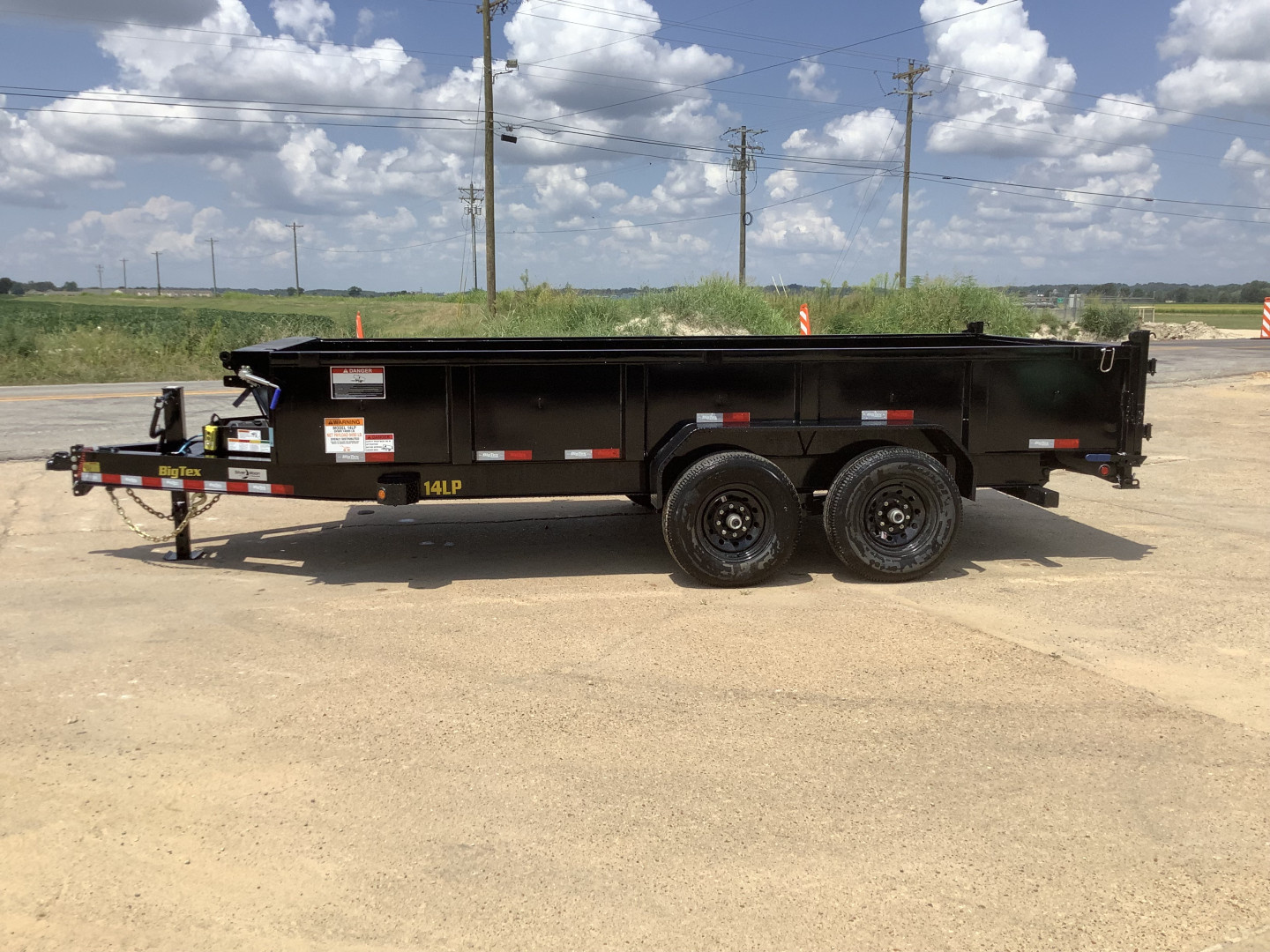 New 2026 Big Tex Trailers 14LP 83x16x2 (14K) Heavy Duty Ultra Low Profile Dump