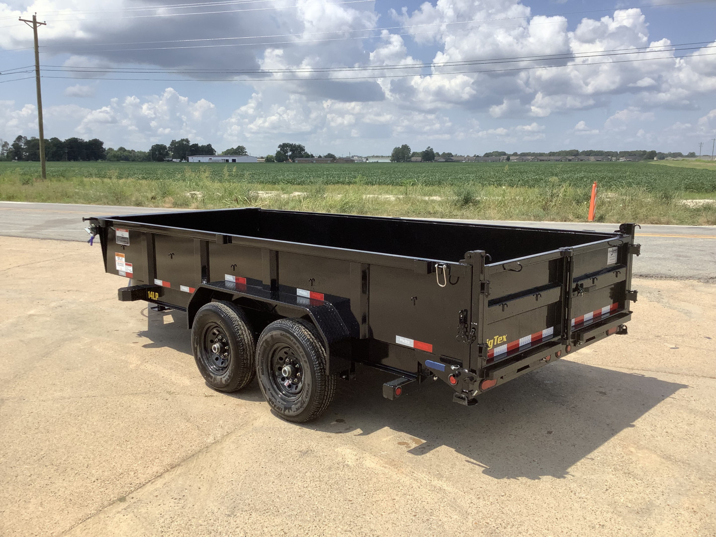 New 2026 Big Tex Trailers 14LP 83x16x2 (14K) Heavy Duty Ultra Low Profile Dump