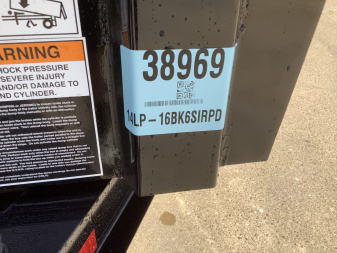 New 2026 Big Tex Trailers 14LP 83x16x2 (14K) Heavy Duty Ultra Low Profile Dump