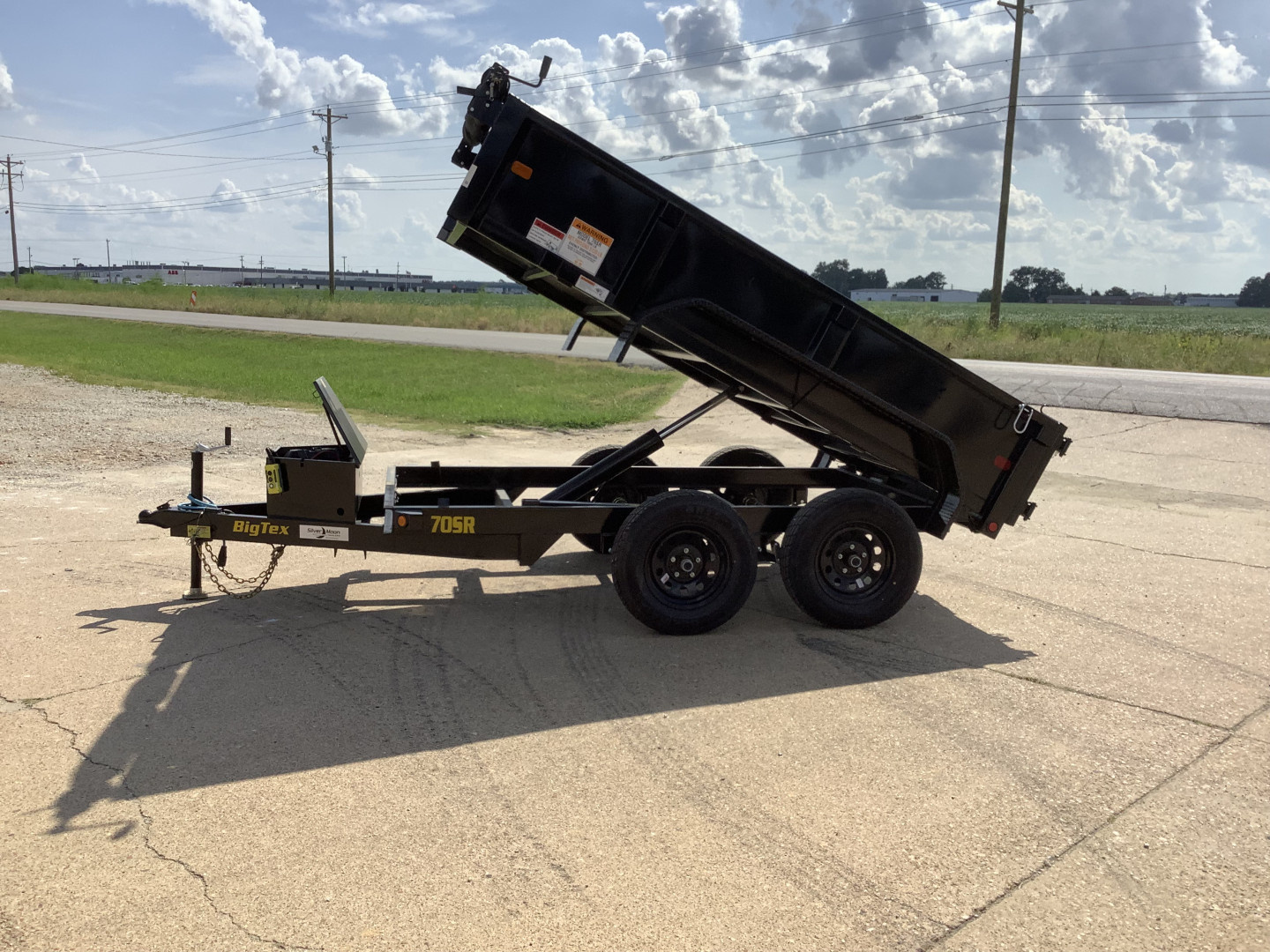 New 2026 Big Tex Trailers 70SR 5x10 (7K) Tandem Axle Single Ram Dump