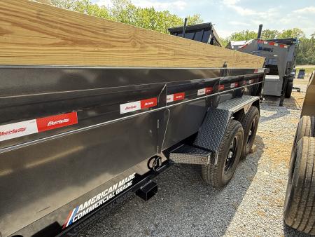 New 2026 Liberty LD14K83B8x14 Dump Trailer, 15.4K GVWR, 7 GA FLOOR, FOOR HOLDERS