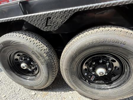 New 2026 Liberty LD14K83B8x14 Dump Trailer, 15.4K GVWR, 7 GA FLOOR, FOOR HOLDERS