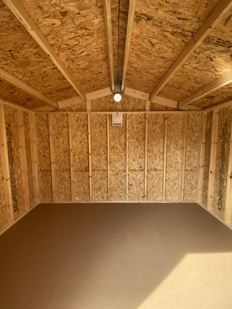 New 2025 Derksen Portable Buildings 8X12 - Side Utility Shed