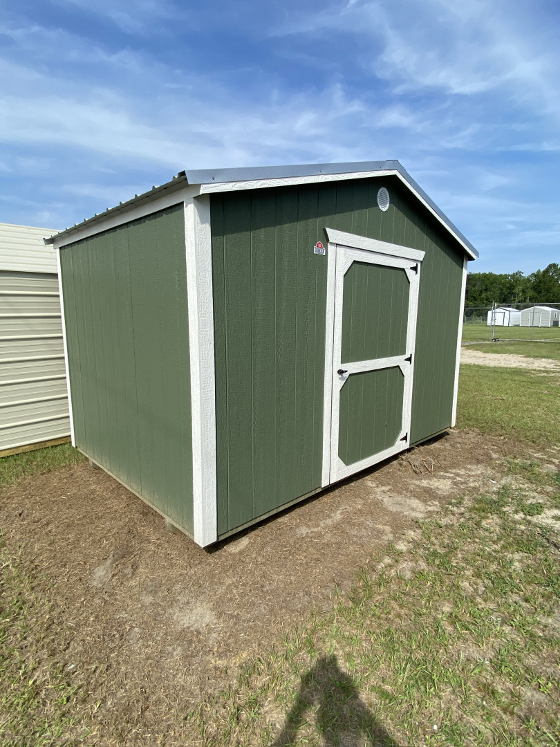 New 2025 Derksen Portable Buildings 8X12 - Side Utility Shed
