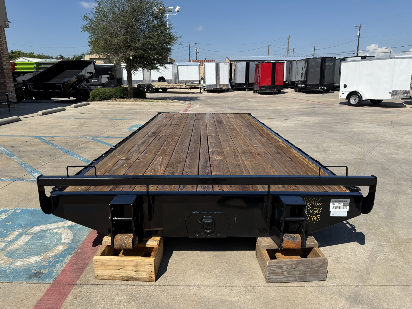New 2025 Norstar Roll Off 96x20 Flat Deck Trailer Attachment