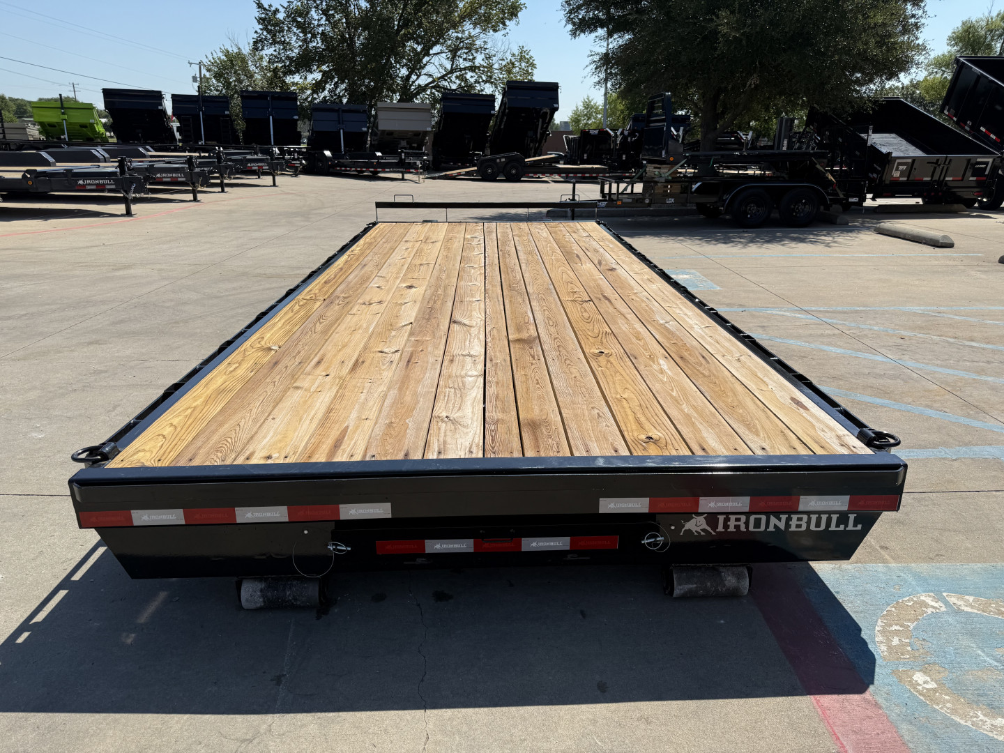 New 2025 Norstar Roll Off 96x20 Flat Deck Trailer Attachment
