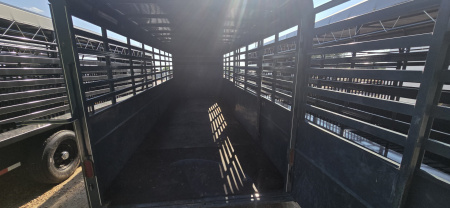 Used 2022 Calico Trailers Ranch King Stock / Stock Combo Trailer