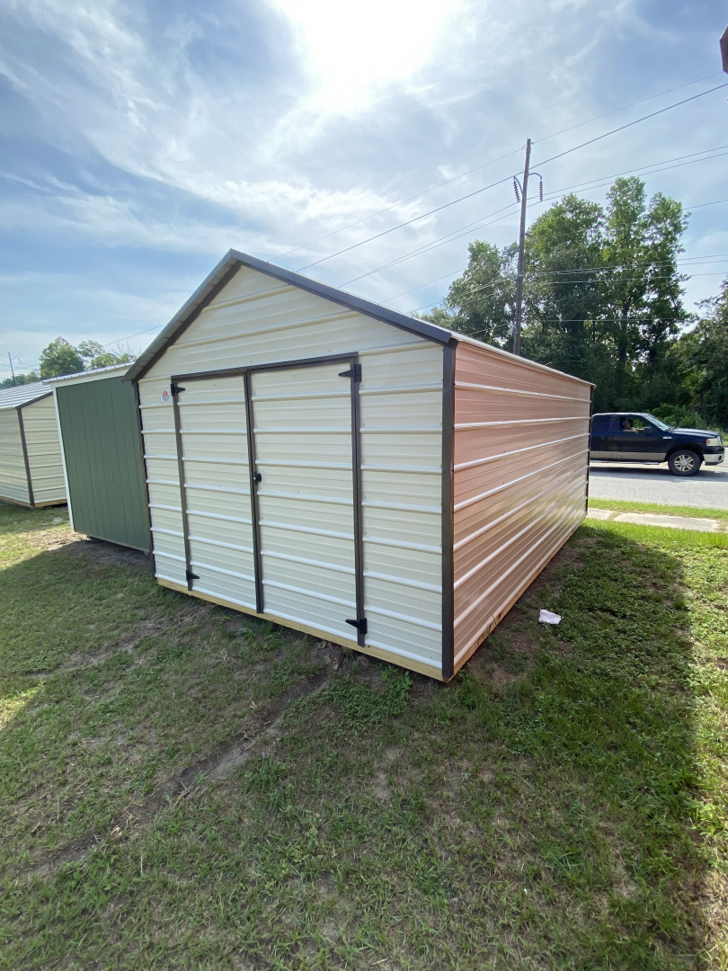 New 2025 Derksen Portable Buildings 10X16 - Economy Metal Shed