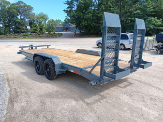New 2026 GPS Trailers / EH Series / 82" Wide x 20' Long / 8 ton Capacity / 5' Ramps / PT Wood Floor / True 8 K Axles not Hybrid Axles / 215/75R17.5" Tire and Wheels / Toolbox