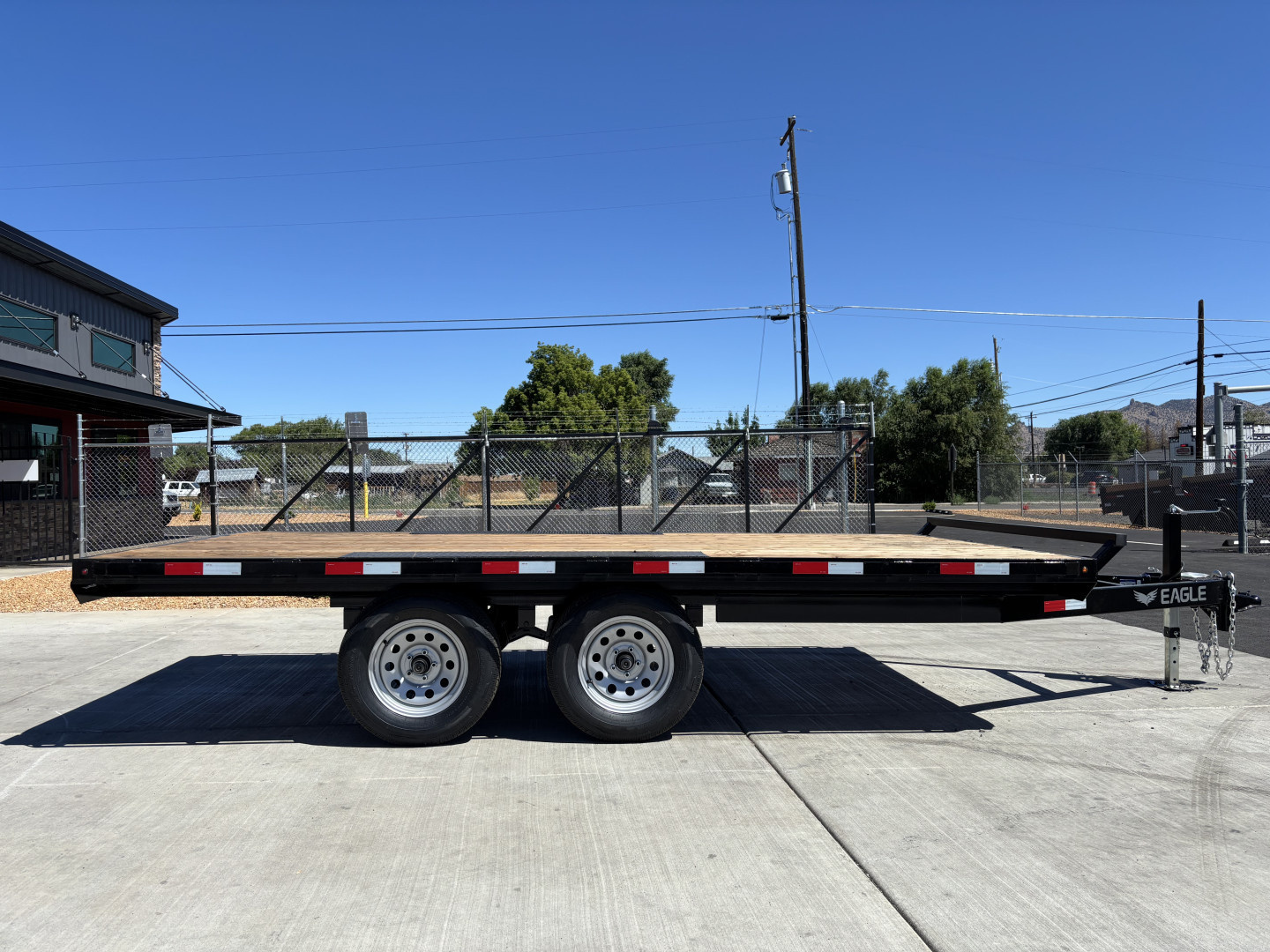 New 2025 Eagle Trailers 7X14 Deckover Tandem Axle 7K