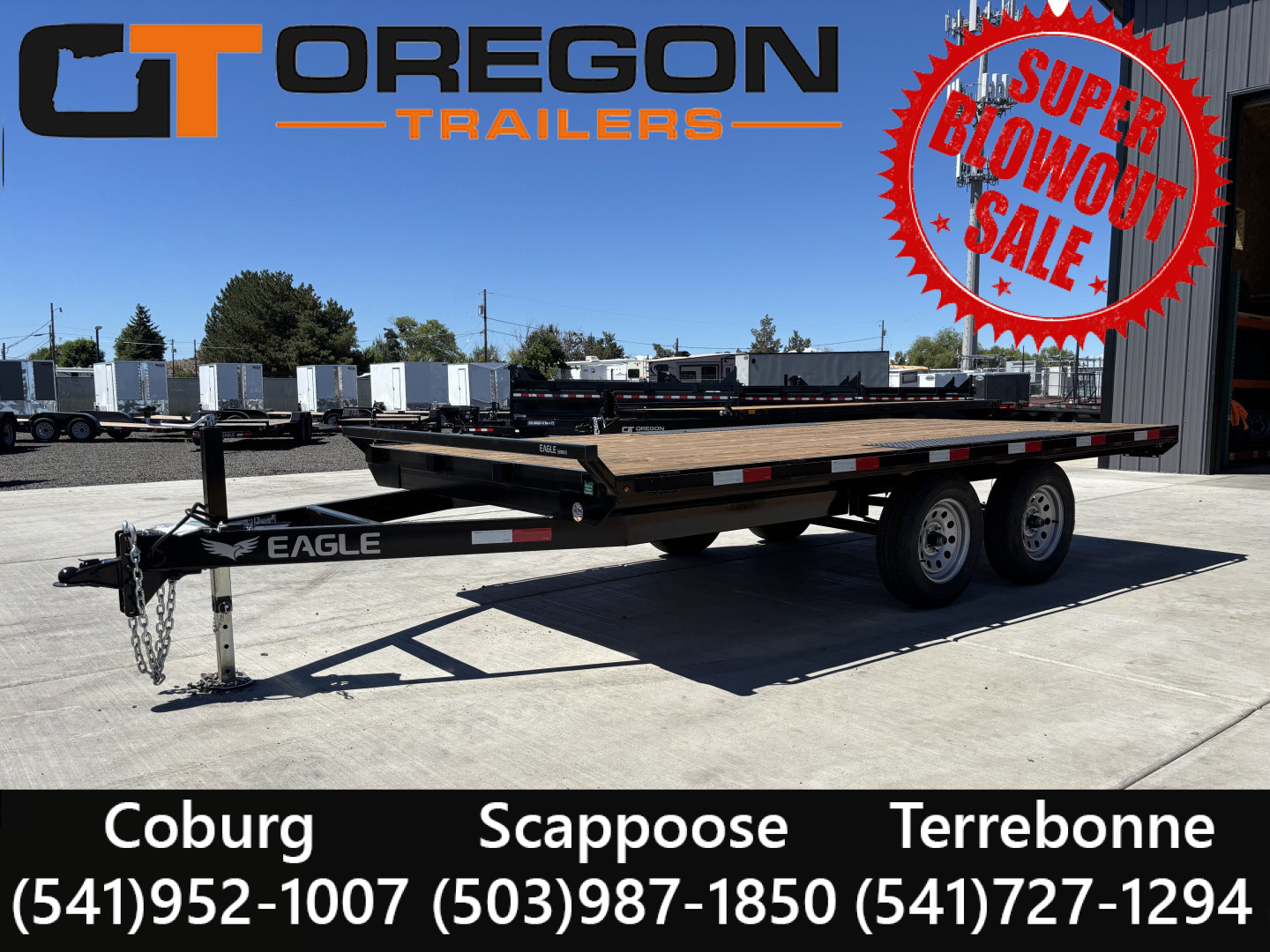 New 7x14 TA 7K Eagle Deckover