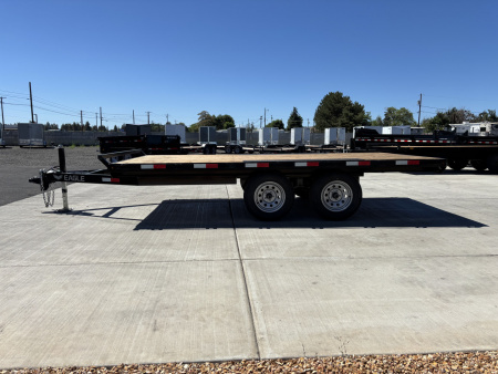 New 2025 Eagle Trailers 7X14 Deckover Tandem Axle 7K