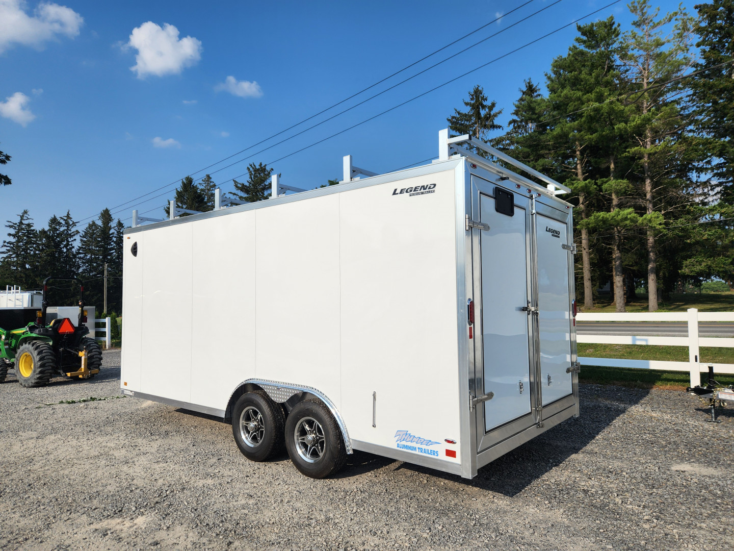 New 2026 LEGEND TRAILERS 8.5X20TVTA35 Cargo / Enclosed Trailer