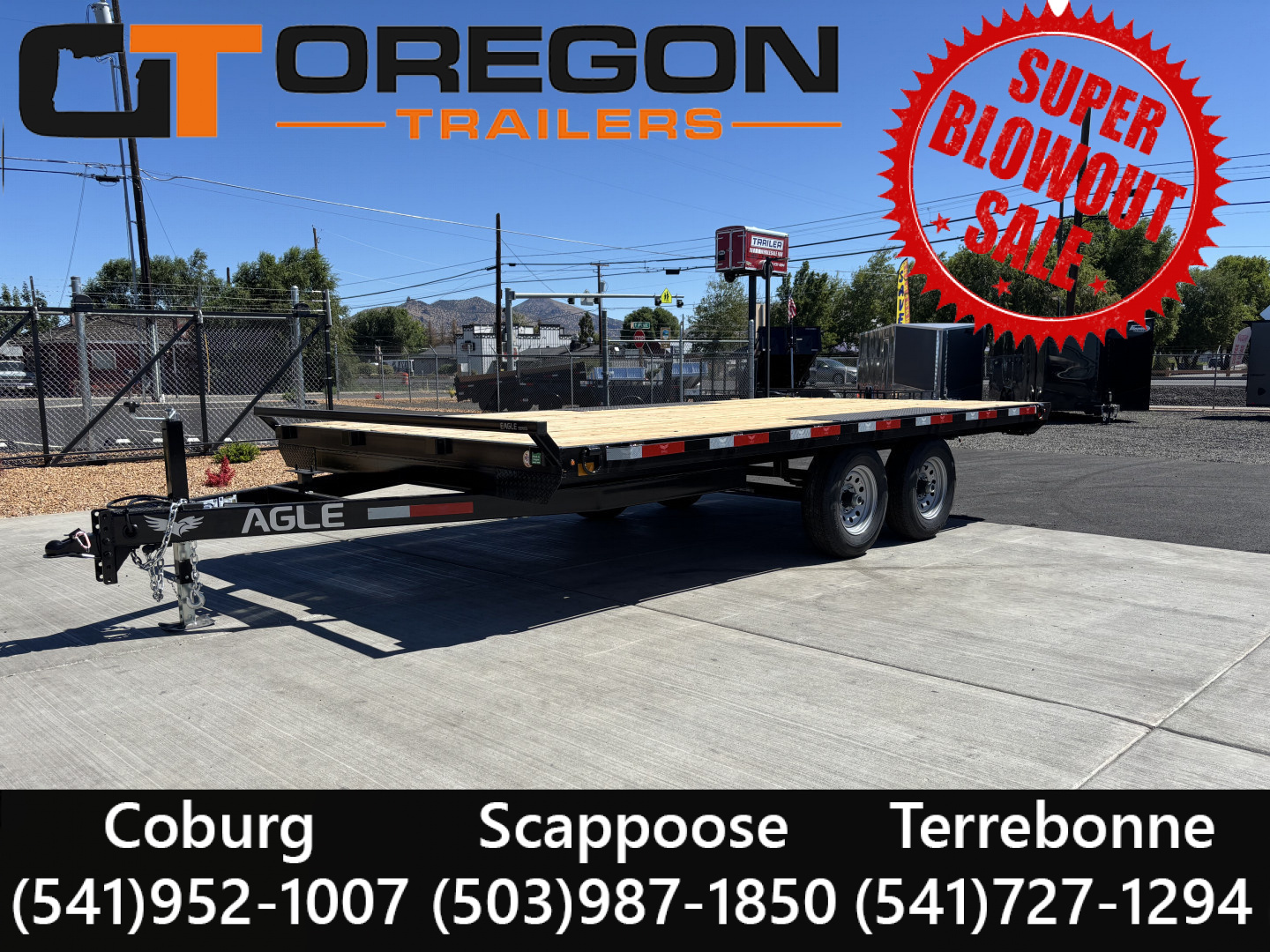 New 8.5x16 TA 10K Eagle Deckover