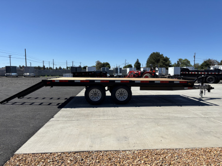 New 2025 Eagle Trailers 8.5X16 Deckover 10K Tandem Axle