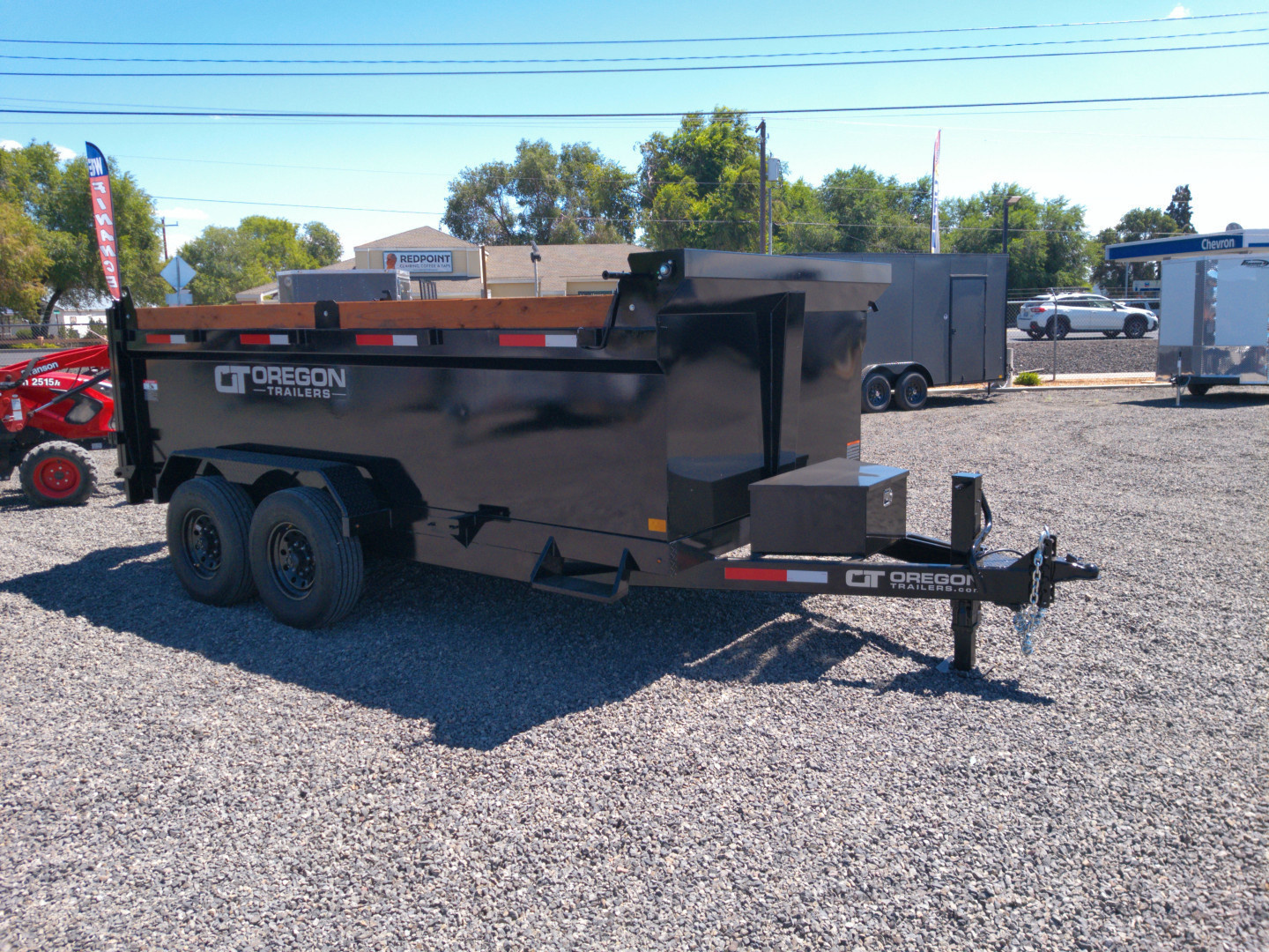 New 2025 Eagle Trailers 7X14 Venture Pro Low Profile Dump Tandem Axle 16K