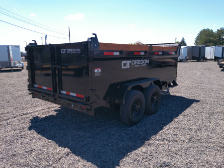 New 2025 Eagle Trailers 7X14 Venture Pro Low Profile Dump Tandem Axle 16K