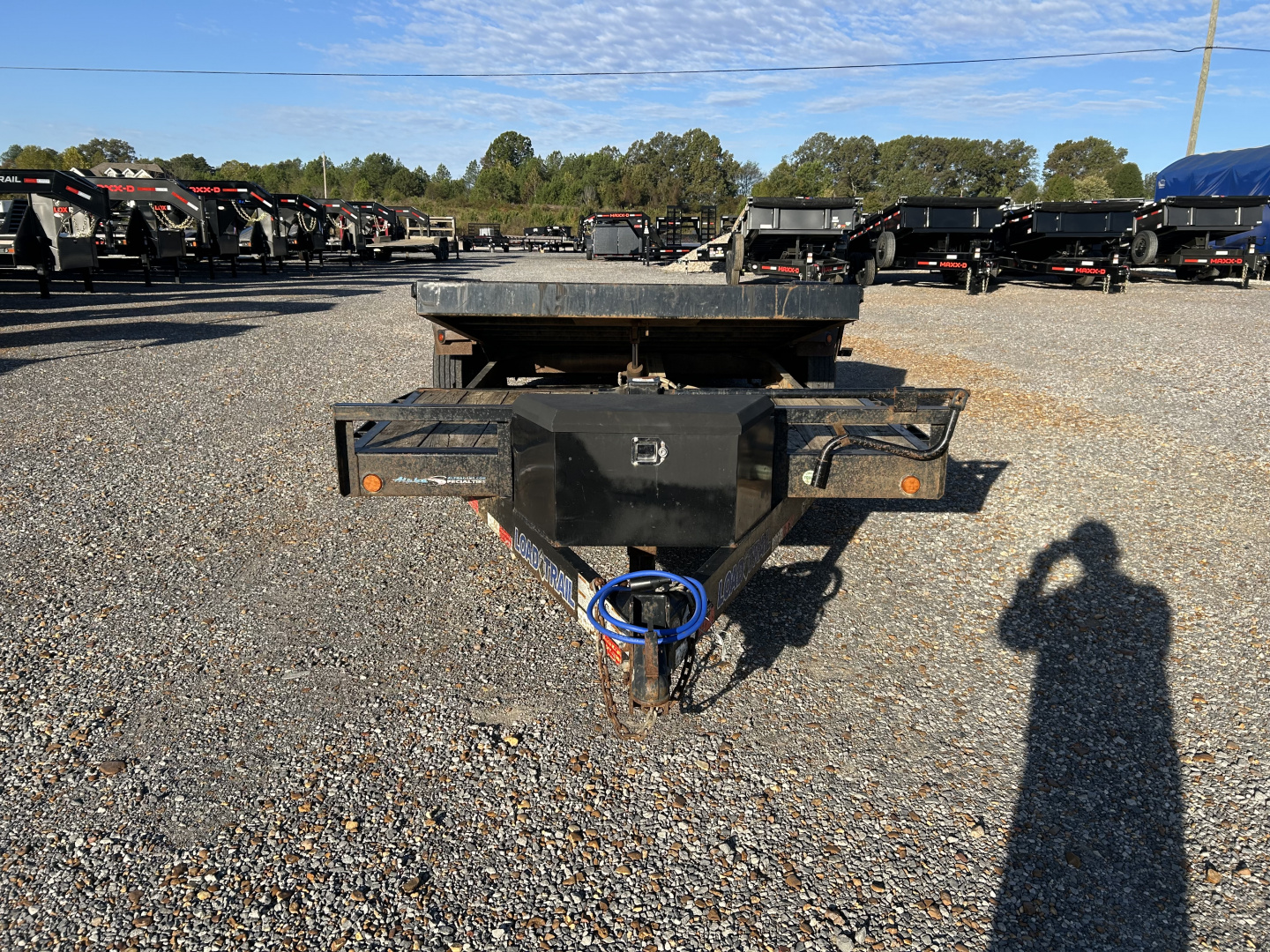 Used 2017 Load Trail 81.5"x20' 14k Tilt Deck Equipment Trailer