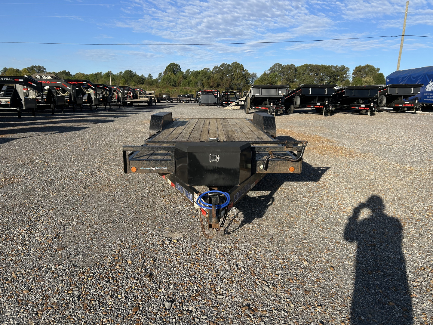 Used 2017 Load Trail 81.5"x20' 14k Tilt Deck Equipment Trailer